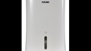 Futura 2L Compact Mini Dehumidifier Review [upl. by Aikrehs]