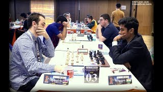 Hakobyan uses the g3 system to beat Karthikeyans Taimanov [upl. by Garlanda]