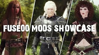 Skyrim SE Epic Armor and Hair Mods  Fuse00 Showcase [upl. by Inger]