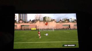 FIFA soccer ps vita Ronaldinho arena play [upl. by Carn]