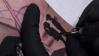 Sunset  Tattoo time lapse [upl. by Catrina]