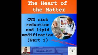 Podcast  The Heart of the Matter Part 1 NICE Guidelines on CVD risk reduction and Lipid Modif [upl. by Idnor]