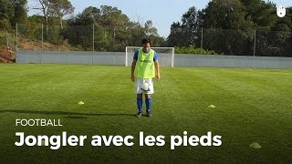 Exercice de jongle pour améliorer sa technique  Football [upl. by Gilford200]