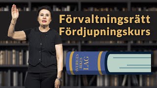 Förvaltningsrätt  Fördjupningskurs  Onlineutbildning [upl. by Starbuck]