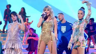 Taylor Swift Halsey amp Camila Cabello  Medley Live on American Music Awards 4K [upl. by Lowe]