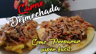 Como preparar ROPA VIEJA o CARNE DESMECHADA super fácil [upl. by Buiron]