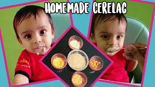 Homemade Cerelac Baby food recipe  6 month plus babies [upl. by Enninaej]