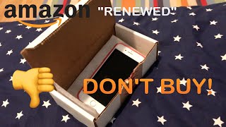 Amazon Renewed iPhone 8 UnboxingReview  DONT BUY [upl. by Wadsworth630]