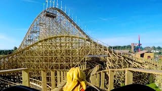 Cú Chulainn front seat onride HD POV 60fps Tayto Park Cu Chulainn [upl. by Claudina]