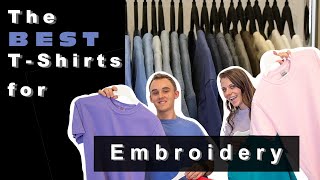 Embroidery Top 5 Styles for Apparel Decorating [upl. by Melc]