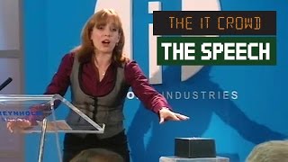 The Internet Speech The IT Crowd  Series 3 Episode 4 [upl. by Makell]