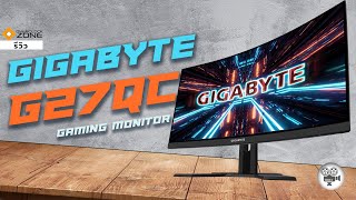 รีวิว Gigabyte G27QC  จอเล่นเกม โค้ง สเปคดี ราคาคุ้ม 2K 165Hz [upl. by Deina]