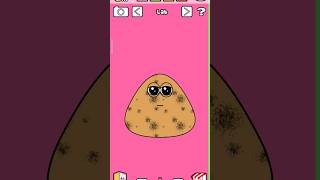 Pou 😃 New achievement shorts games gaming pougame cartoon [upl. by Alrich972]