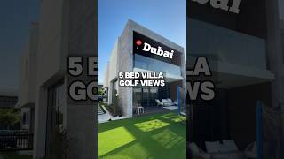 Amazing villa for sale in Dubai 5 bedroom open golf field view [upl. by Euginomod]