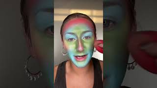 letting this color picker choose my makeup makeup makeuptutorial makeupchallenge beautychallenge [upl. by Oidivo816]