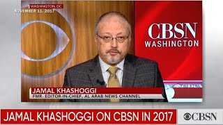 Jamal Khashoggis full interview with CBSN in 2017 [upl. by Adrahc916]