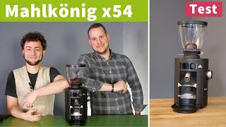 Mahlkönig X54 IntensivTest  Espressomühlen für Zuhause [upl. by Coffin]