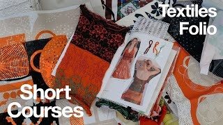 Perfect your Textiles Portfolio  Short Courses [upl. by Slifka]