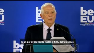 Ucraina Ue entro fine marzo invieremo il 52 delle munizioni promesse [upl. by Ennael]