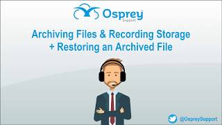 Tuesday Tip Archiving Files amp Recording Storage  Restoring an Archived File [upl. by Agata]