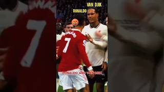 Van Djik VS Ronaldo And Messi👹😭🥺 football shorts ronaldo messi [upl. by Powel]