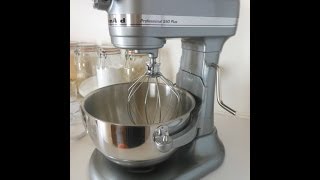 UNBOXING KitchenAid Pro 550 HD Stand Mixer in Contour Silver [upl. by Nottnerb]