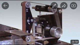 How to Make a Belt Sander  DIY Belt Grinder [upl. by Patrizia]