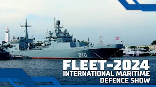 FLEET2024 international maritime defence show [upl. by Borlow]