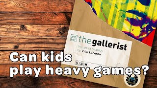 The Gallerist  Live 2 player boardgame playthrough [upl. by Asher]