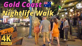 Australian Nightlife Walk Surfers Paradise 🌴 Gold Coast  September 2024 [upl. by Marlette734]