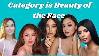 Category is Beauty of the Face Miss Universe Philippines 2022 [upl. by Erica]