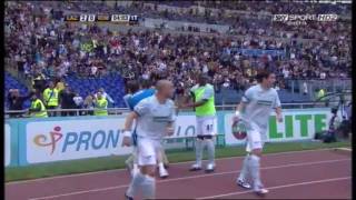 Lazio Roma 20 Gol Zarate HD 110409mp4 [upl. by Teresina]