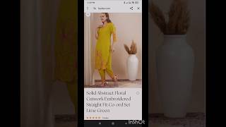 Fashor shopping kurtaset 1st experience stylewithnandini fashor unboxing kurtaset [upl. by Nork]