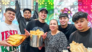 LOS BOYZ MAKE TAMALES FROM SCRATCH [upl. by Marras296]