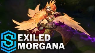 Exiled Morgana Skin Spotlight  PreRelease  League of Legends [upl. by Luht]