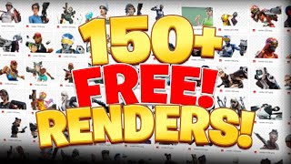 The BEST FREE Fortnite Render Pack Google Drive PCMobile [upl. by Cordova613]