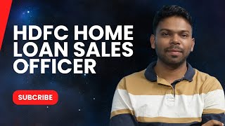 hdfc home loan sales officer [upl. by Tibbetts]