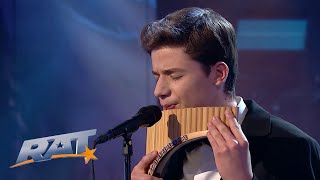 Cristian Ciaușu moment impresionat la nai  FINALA  Românii Au Talent S14 [upl. by Cherise]