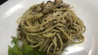 Easy Chicken Pesto Pasta Recipe [upl. by Earla]