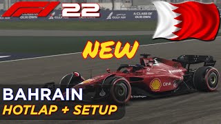 F1 22 Bahrain Hotlap  Setup 127262 [upl. by Odraner451]