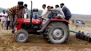 खुली छुट्टी है 35 HP तक Massey Ferguson 1035 tractor in Rithal tractor competition [upl. by Bowrah]