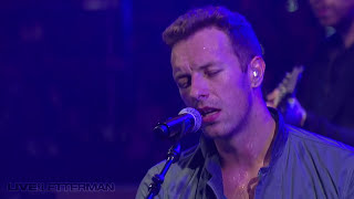 Coldplay  The Scientist Live on Letterman [upl. by Rehpretsirhc901]