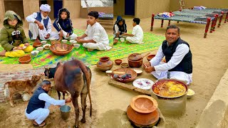 Cooking Breakfast for My Family  Morning Routine in the Village  Punjab Pakistan Village Life [upl. by Anomer]