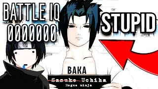 Why does Sasuke fight like this [upl. by Gilliam]