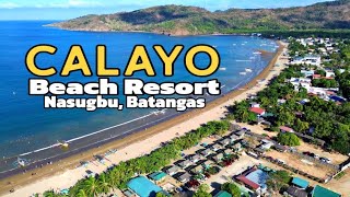 CALAYO BEACH NASUGBU BATANGAS  Swak ngayong Summer  Drone shot [upl. by Ace]