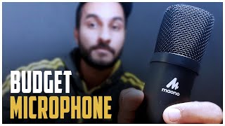 Maono AUA04TR Microphone Unboxing amp Review  Best microphone for Youtube and Tiktok [upl. by Ocer978]