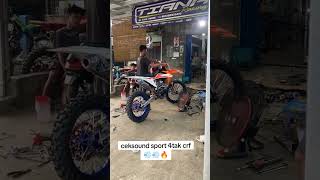 CRF bore up HONDA CRF crf150l crf honda motocross balapmotor supermotocantik [upl. by Ervin]