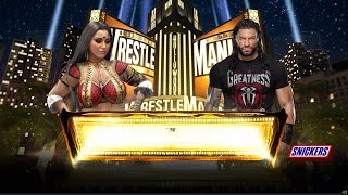 Live WWE Match  Roman Reigns Vs Lakshmi Saha ji  WWE Smackdown Fight part 30 [upl. by Byler]