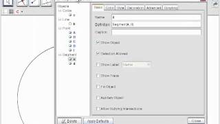 Construct Congruent Segments using GeoGebra [upl. by Peri]