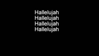 Alexandra Burke Hallelujah lyrics [upl. by Goodrow]